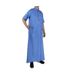 Túnica árabe Shalwar Kameez musulmana de fábrica al por mayor paquistaní informal para hombre a la venta moda 2025 transpirable - Product Image 5