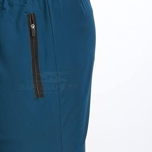 Pantalones cortos deportivos antiarrugas para hombre, LICRA y poliéster, disponibles en stock - Product Image 6