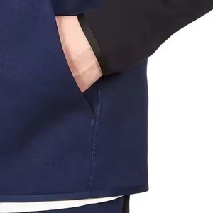 High Quality Men Winter Casual Hoodies Fleece Fabric Customizable Colors & Logo Private Label Embroidery Competitive Price - Product Image 4