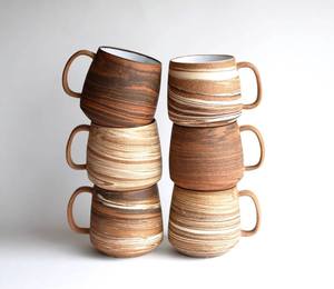 UNIQUE Natural Wood Tea Cup Wooden for Wine Coffee Water Hot Cold Drinks Drinking <b>Mug</b>, Japanese Style Wood Tea Cup - Product Image 2