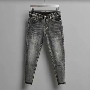 Nuevo estilo Demin Jeans Famoso diseño Tendencia Pantalones de mezclilla Pantalones vaqueros ajustados para hombres - Product Image 6