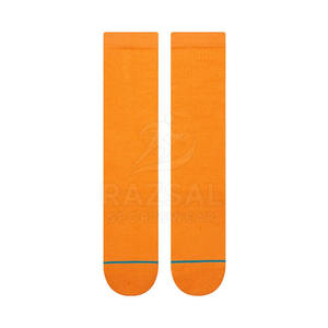 Calcetines informales atléticos de diseño personalizado de alta calidad para hombre, tamaño y estilo personalizados, Spandex/poliéster, secado rápido y antisuciedad - Product Image 3