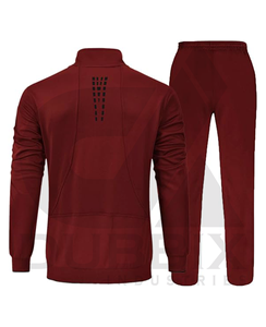 Conjunto de chándal de manga larga con cremallera para hombre para correr y hacer deporte - Product Image 2