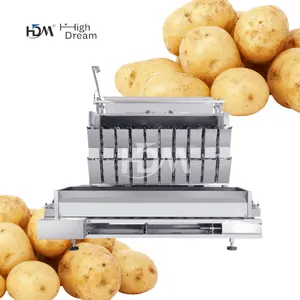 20 Head Combination Multihead Weigher Net Packaging Machine For Farm Product Potato