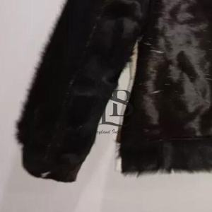 Chaquetas transpirables de cuero de vaca con cuello levantado para hombre, chaquetas informales de cuero de vaca con cremallera para hombre, ajustadas - Product Image 6