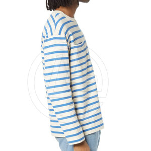 Camisa de manga larga para hombre, holgada, informal, ligera, transpirable, 100% tela de lona de algodón - Product Image 4