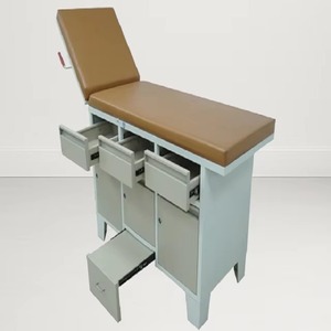 เตียงตรวจโรคผ่าตัด SI โครงเหล็กอ่อนทนทาน พร้อมเบาะรองนั่งนุ่มสบาย สำหรับส่งออก - Product Image 3