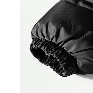 Vestes doudounes coupe-vent Streetwear OEM vestes doudounes d'hiver crop top logo personnalisé fabricant de manteau léger en duvet - Product Image 5