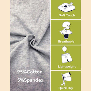 Pantalones cortos de hombre personalizados con estilo para clima cálido transpirable y tela suave OEM disponible - Product Image 3