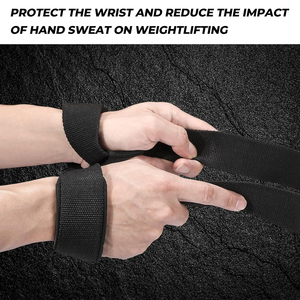 Sangles d'haltérophilie en coton durable imprimées sur mesure Support de poignet Wraps de fitness pour hommes et femmes pour l'entraînement en salle de sport - Product Image 4