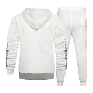 Fabricación de alta calidad de tamaño personalizado Trajes de jogging al por mayor tasa de hombres Jogging Suit para la venta - Product Image 3