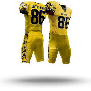 Venta al por mayor de sublimación personalizada, camiseta de fútbol americano, uniformes de fútbol americano de entrenamiento universitario juvenil de gran tamaño - Product Image 2