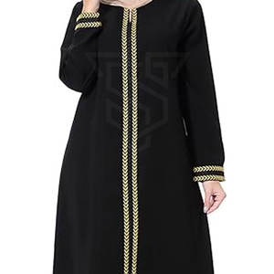 New Pakistan Abaya in Dubai Wholesale Open Muslim <b>Kaftan</b> Abaya <b>Dress</b> for Woman in Adult Size - Product Image 6