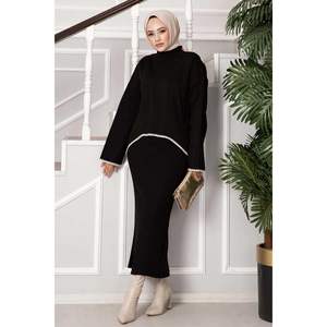 Shepherd <b>Stitched</b> Crop <b>Dress</b> Black - Product Image 5