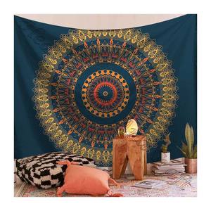 Tapiz colgante de pared con diseño de Mandala para viaje y acampada, tapiz bohemio para playa - Product Image 6