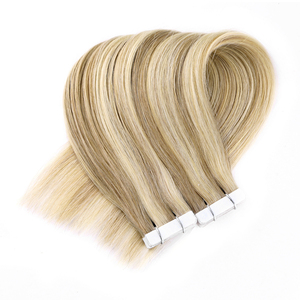 K.SWIGS meilleure qualité sans couture 100% cheveux chinois vierges Invisible Double dessiné extensions de cheveux raides ruban - Product Image 5