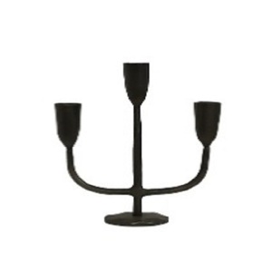 Modern <b>Black</b> Metal <b>Candle</b> <b>Holder</b> Supplier of High Selling <b>Candle</b> Stand Handmade Classic Table Ware Metal <b>Candle</b> <b>Holder</b> - Product Image 2