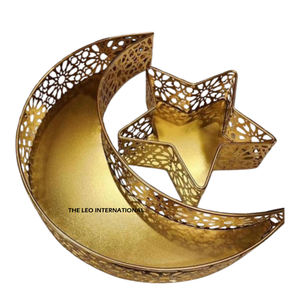 Minarete decorativo Diseño único Linterna de piso Ramadán Eid Hajj Festival Vajilla decorativa para fiestas Decoración de mesa elegante - Product Image 4
