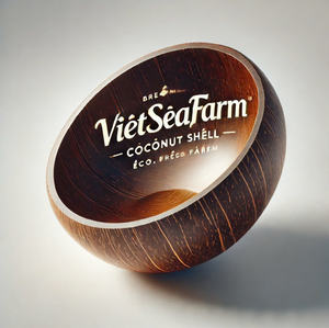 Cuencos de cáscara de coco de diseño bohemio de alta calidad vietnamita pulidos ecológicos para comer al aire libre y acampar - Product Image 1