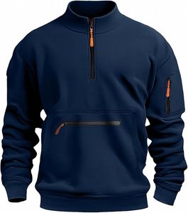 Sudadera con capucha para mujer de manga larga de lana de gran tamaño pulóver Tops manga larga caída hombro bolsillo blusas ropa Preppy - Product Image 1