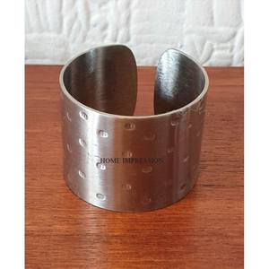 Vente directe d'usine, anneaux de serviette en métal plaqué argent écologiques, formes et tailles personnalisées disponibles, en stock, cadeaux promotionnels - Product Image 5