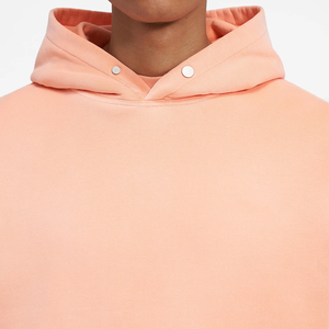 Sweats à capuche délavés à l'acide pour hommes Poches fonctionnelles épaules tombantes Sweatshirt à capuche pull oversize Sweats à capuche lourds pour hommes - Product Image 4