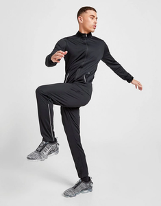 Survêtement de haute qualité en polyester 100% avec poches latérales pour hommes, ensemble de jogging 2 pièces pour la course athlétique d'hiver - Product Image 4