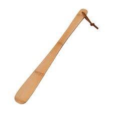Long Wooden <b>Shoe</b> Horn with Magnet & Leather Convenient Lazy <b>Shoe</b> <b>Accessory</b> for Wearing <b>Shoes</b> - Product Image 5