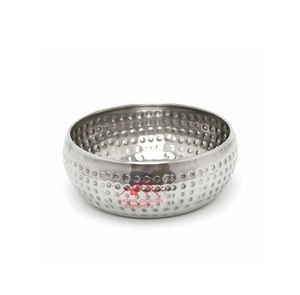 Cuvette décorative à la maison pêchée par antiquité de cuivre en métal dans la conception martelée pour le décor de table - Product Image 3