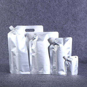 Soporte de plástico biodegradable ecológico impreso personalizado bolsas recicladas 100mL 200ml 500ml capacidad dulces alimentos comestibles - Product Image 6