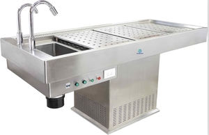 Mesa de Disección Eléctrica de Marca Confiable, Estación de Autopsia, Mesa de Embalsamamiento, Fabricada en Acero Inoxidable - Product Image 2