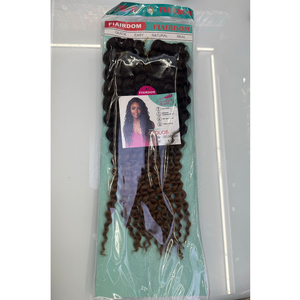 CECILLIA WIG <span class=keywords><strong>Treccine</strong></span> Sintetiche in Fibra Resistente al Calore, Ondulate, Tinte, per <span class=keywords><strong>Donna</strong></span>, Estensioni per Capelli all'Uncinetto, Capelli Lunghi, Trama Singola - Product Image 6