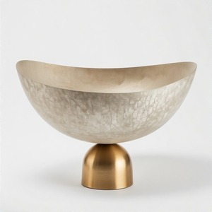 DuchessTray Cuenco de comedor noble hecho a mano Tazón de servicio de forma personalizada para el hogar Hotel Boda con uso decorativo - Product Image 2