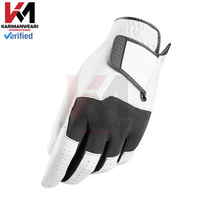Fabrication professionnelle de qualité supérieure véritable véritable Cabretta gants de golf en cuir de mouton femmes hommes Logo personnalisé doux - Product Image 5