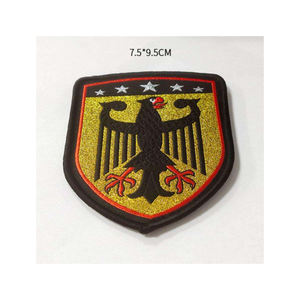 Parche de Seguridad con Diseño Nuevo, Insignia Bordada con Escudo, Decoración con Cuentas, Imperdible para Uniforme de Seguridad Tejido - Product Image 4
