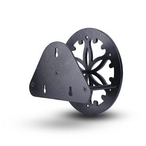 Porte-tuyau de jardin fait main porte-tuyau en acier inoxydable Enrouleur de tuyau antique Support de tuyau en aluminium Nettoyeur haute pression - Product Image 3