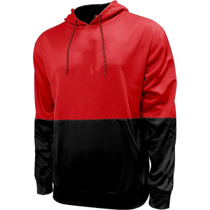 Pull-over décontracté unisexe personnalisé coupe régulière pour l'hiver Sweat à capuche en polaire à fermeture éclair 100% coton imprimé par sublimation de différentes couleurs - Product Image 5