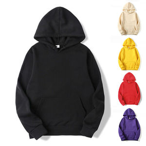 Nueva llegada de alta calidad de algodón pulóver sudaderas con capucha para los hombres de impresión personalizada bordado Zip-up Logo patrón largo capucha caliente al por mayor - Product Image 2