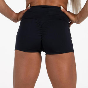 Pantalones Cortos Deportivos de Cintura Media para Mujer, Talla Grande, Estilo Biker, Color Sólido, para Yoga y Gimnasio, 100% Algodón, Secado Rápido y Transpirables - Product Image 4