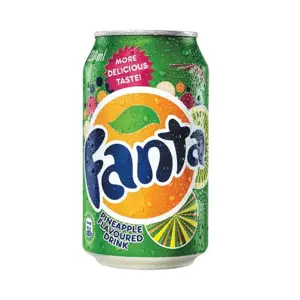 Best Exporter Fanta Grape soda 355ml X24 latas Sin cafeína-100% Sabores naturales/Fanta Exotic 330ml