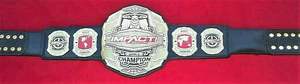 Cinturón de Campeonato Mundial de Impact Wrestling, Tamaño Adulto, Hecho de Zinc de 2mm - Product Image 5
