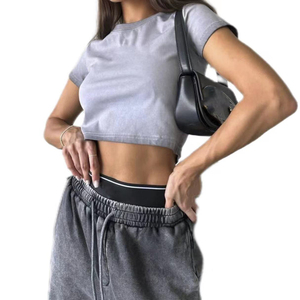 Pantalones de chándal de cintura alta para hombre hechos a medida Nuevo estilo Lona de color sólido Precio razonable informal Hecho en Pakistán para la venta - Product Image 3