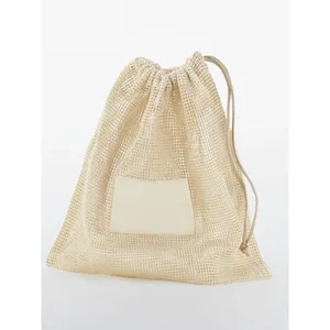 Bolsas de Almacenamiento Ecológicas de Malla de Algodón Orgánico para Uso en el Hogar y la Oficina - Product Image 1
