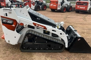Mini chargeuse sur chenilles MT100 à faible durée d'utilisation Skid Steer compact prêt pour le travail Conception robuste Équipement puissant en stock - Product Image 3