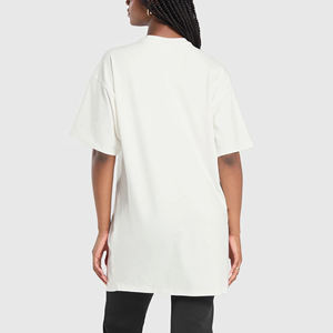 Best Selling Custom Screen Printed logo Oversized Long Length <b>T</b> <b>Shirts</b> For <b>Women</b> Casual Wear O-Neck Hip Hop Style <b>Shirt</b> - Product Image 6