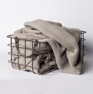 ตะกร้าเก็บของโลหะทำมือตะกร้าเก็บของโลหะดีไซน์ตามสั่ง - Product Image 1