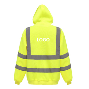 Premium Reflective Safety <b>Work</b> Shirt Hi Vis ANSI Certified Anti-static <b>Waterproof</b> Lightweight Breathable Polyester Workwear - Product Image 3