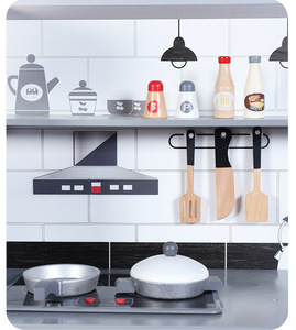 Trẻ Em Mới Giáo Dục Đồ Chơi Giả Vờ Chơi Bằng Gỗ Trẻ Em Thời Trang Nhà Bếp Đồ Chơi Đặt Tủ Lạnh Sang Trọng Nhà Bếp Nấu Ăn Đồ Chơi - Product Image 6