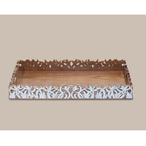 New Mother of Pearl Inlay <b>Chocolate</b> Tray Luxury Unique Design for <b>Ramadan</b> Eid Holiday Manufacture and Wholesale From Vietnam - Product Image 4