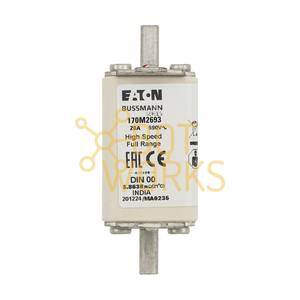 Pour Eaton, fusible haute vitesse 170M2693, nouveau matériau céramique - Product Image 1